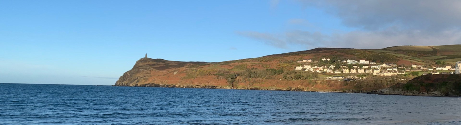 A Bay on the Isle Of Man at Sunset